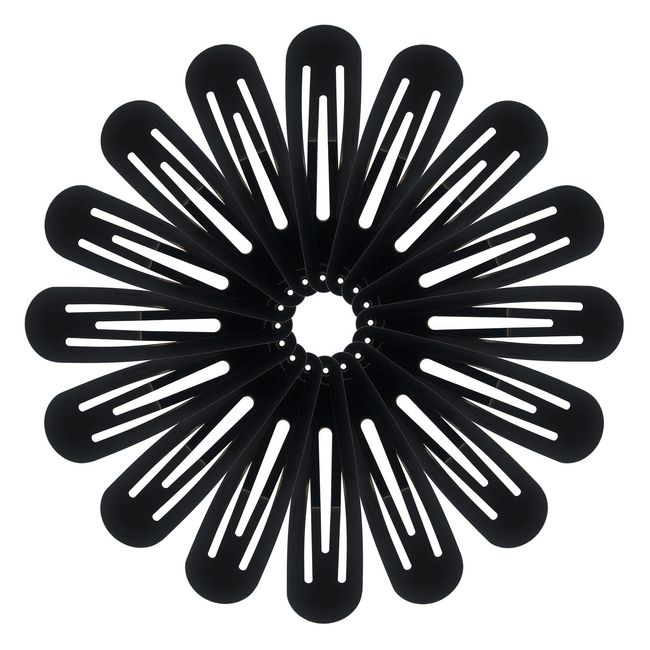 16 Pcs Big Hair Clips for Women 2.8‘’ Barrettes Hair Clips for Thick Hair (Black)