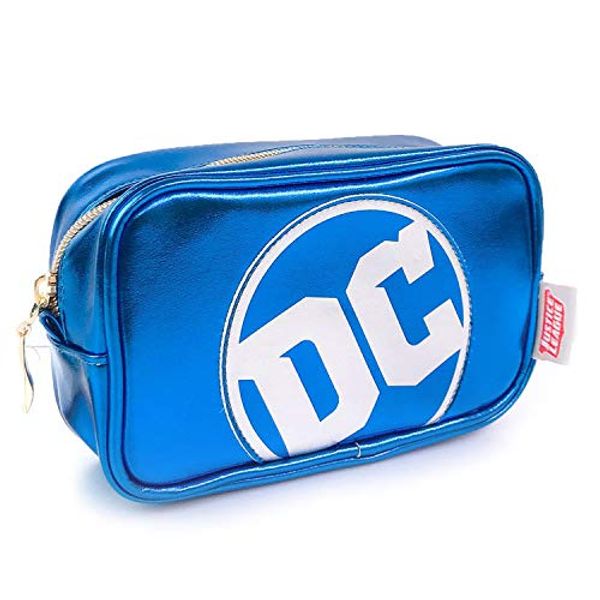 DC Comics WBJL859 Square Pouch JUSTICE LEAGUE/DC Logo