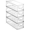 Set of 8 Refrigerator Organizer Bins - Stackable Fridge Organizers