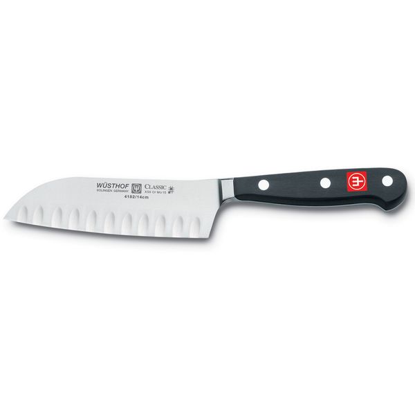 Wusthof Classic Hollow-Edge Santoku 4182 , 5"