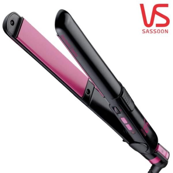 Vidal Sassoon 25mm iron/hair straightener/curling iron VS2010PIK