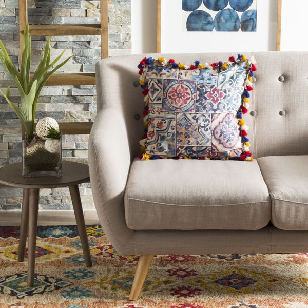 SAFAVIEH Candela Boho Pillow | Multi |