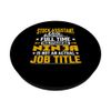 Stock Assistant Job Title - Funny Stock Associate PopSockets mit austauschbarem PopGrip
