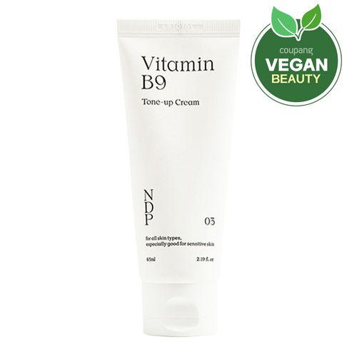 Natural Derma Project Vitamin B9 Tone-up Whitening Cream 65ml, 1EA