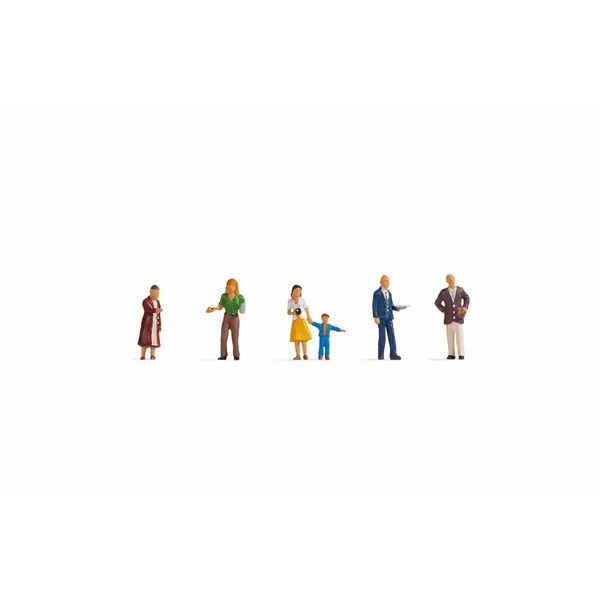 Noch 15481 Pedestrians (Pk6) Figures Set HO OO Gauge