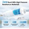 RV Inline Water Filters with 1 Flexible Hose Protector, NSF Certified, 2 Pack