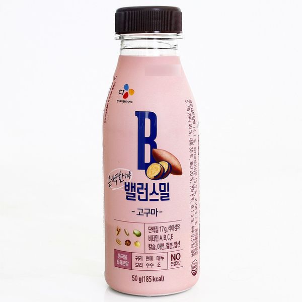 CJ CheilJedang Balance Meal Meal Replacement Grain Shake Premium Seonsik 5 Bottles Bottle Seonsik, 5 Bottles, 300g