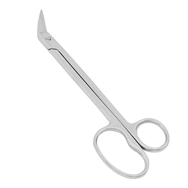 Extra Long Handled Angled Toe Nail Chiropody Podiatry - Steel Clippers 