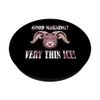 Guten Morgen? Very thin ice! Morgenmuffel Aries PopSockets Swappable PopGrip