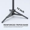 LINCO 10" Ring Light Tripod Stand 80" with iPad iPhone Holder for Live Video