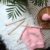 KnitPro Basix Beech Single Pointed Needles 12" (30cm) | 10.00mm