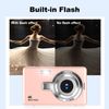 FKLBBLPM Cross-Border ccd high-Definition 4K Pixel Digital Camera, Student Beginner mini Compact Camera, Home Shooting Camera