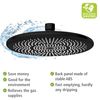 Watersaving Universal Shower Head with Water-Saving System
