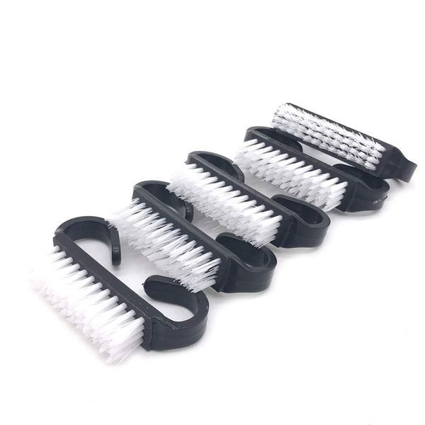 Nail Brush,20 Pieces Black Handle Nail Cleaning Brushes Fingernail Brushes Hand Wash Brush for Toes and Nails Cleaning