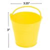 Mini Bright Plastic Pails - 12 Pails