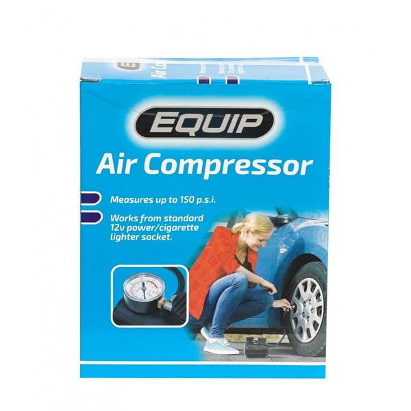 EQUIP EAC004 Car Tyre Air Compressor Inflator 150psi Garage Workshop Equipment