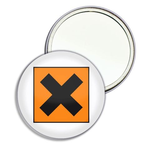 Irritant - 77mm Round Compact Mirror