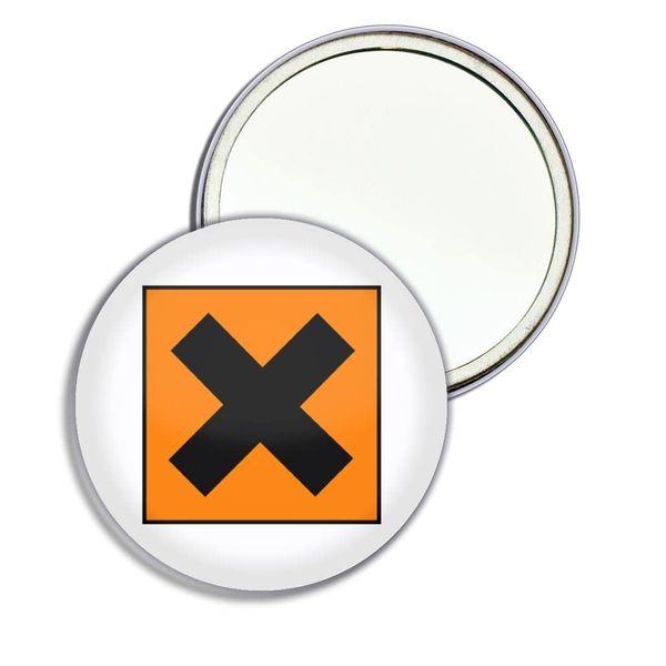 Irritant - 77mm Round Compact Mirror