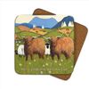 We're Daft But We Love Ewe Coaster by Thomas Joseph - Funny Sheep