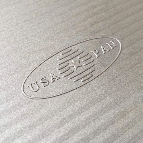 USA Pan Jumbo Texas Muffin Pan, 6 Well, Nonstick & Quick Release Coating, Aluminized Steel