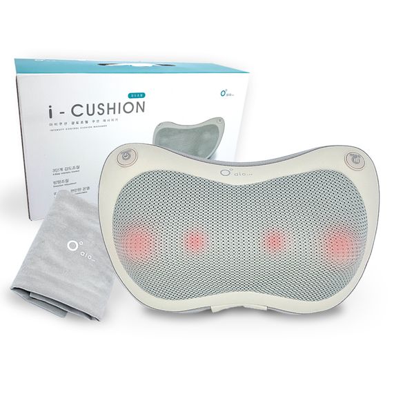 IOLAB I-CUSHION Strength-adjustable pillow massager + Exclusive pouch, AIO i-CUSHION