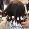 Perm Rod Set 20 Hair Perm Rods, 5 Sizes (White)