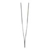 Komodo Feeding Tongs Straight,Silver, 25 Cm