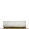 Eco Cotton Washcloths - White - Dobby Border - Set of 12