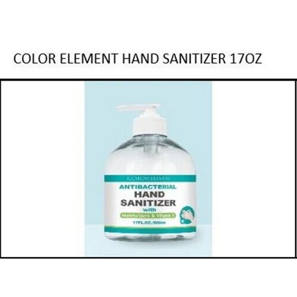 COLOR ELEMENT HAND SANITIZER 17OZ