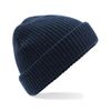 Beechfield - Cuffed Design - Classic Waffle Knit Beanie - Black