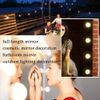 FOCCTS Vanity Mirror Lights - Dimmable Makeup Light USB Cable Design Dressing Table Light LED Strip Lights Kit USB Cable Design Dressing Table Light