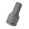 Genius Tools 1" Dr. 1-1/16" Hex Impact Bit Socket, 98mmL (CR-Mo) - 869834