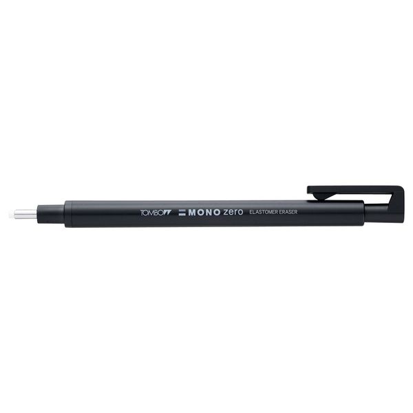 Tombow Mono Eraser Set Includes Zero Round Tip Eraser - Black/ Eraser Refills (Pack of 2)