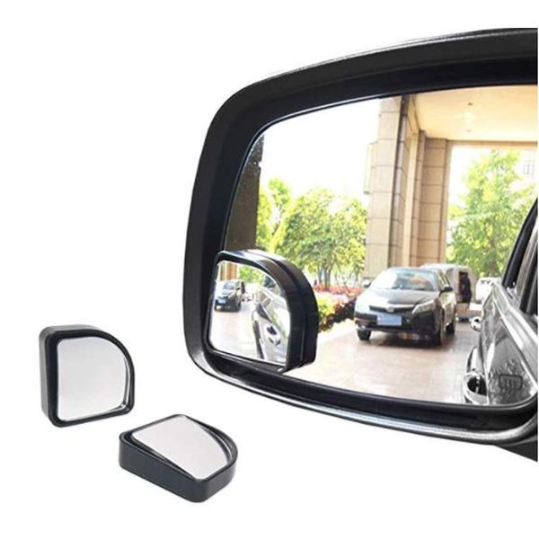 Car Rear View Mirror Hypersonic Car Side Mirror Auto Wide Angle Mirror Adjustable Convex Rear Blind Spot Mirrors for Cars, Trucks, SUVs, RVs and Vans