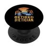 The Legend has Retired Dietician PopSockets mit austauschbarem PopGrip