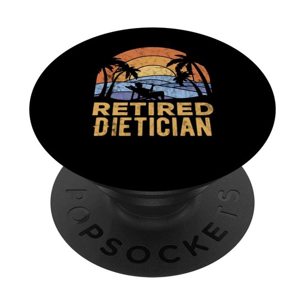 The Legend has Retired Dietician PopSockets mit austauschbarem PopGrip
