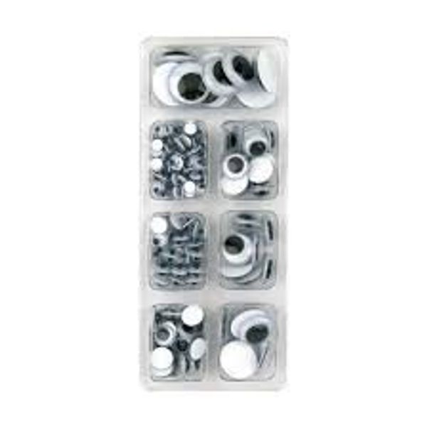Hobby & Crafting Fun Googly Toy Eyes - 256pcs Assortment
