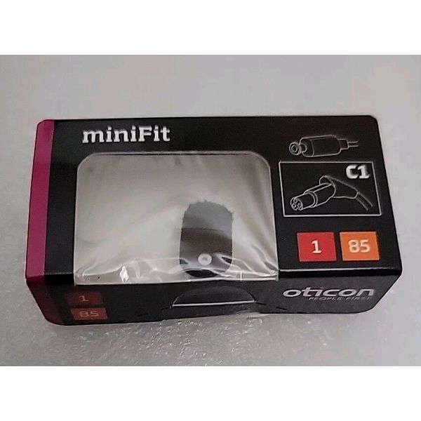 HEARING AID SPEAKER UNIT (Oticon) ~ MINIFIT ~ 85 db ~ Size 1 ~ RIGHT Side ~ BNIB