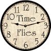 M. Dallas Co Time Flies Clock (14.5")