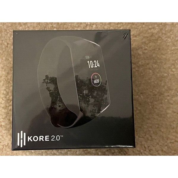 KoreHealth Kore 2.0 Fitness Tracker Exercise Watch Black New Sealed