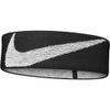 HEADBAND LOGO KNIT ELASTIC - BLACK