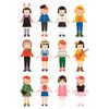 Petit Collage | Magnets Game | Dressing Figures