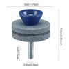 DANLINI 1Piece Universal Multi-Sharp Rotary Double Layer Lawn Mower Blade Sharpener