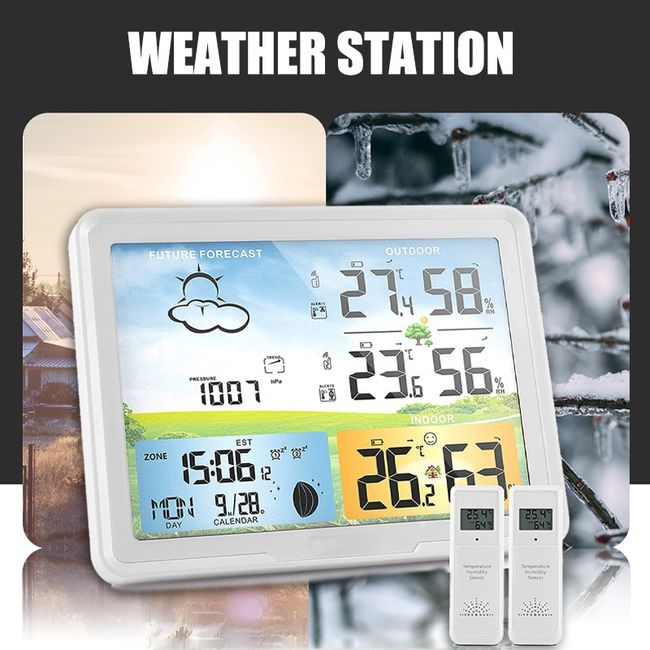 Home Weather Station - Indoor Outdoor Thermometer