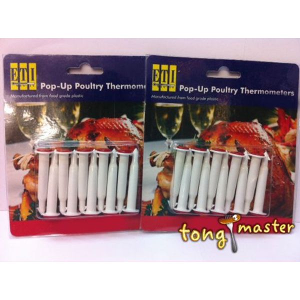 20 x New Pop Up Timer - All Meat - Cooking, Thermometer, Turkey, Beef, Pork.