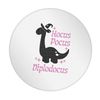 Flox Creative 48 30mm Matt Circle Stickers Hocus Pocus Diplodocus