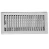 Register Floor 4x14in Wht