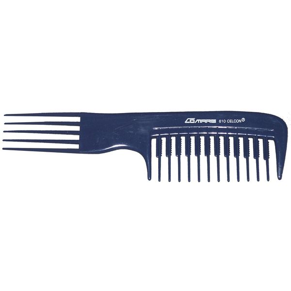 COMARE Hairdressing/professional double end rake comb with lifters - 610