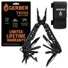 Gerber Truss Multi-tool with Nylon Sheath and 17 Functions, Black, 30-001780