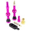 SERFAS PRESTA VALVES 44mm PINK 2-PACK